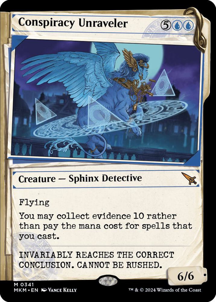 Conspiracy Unraveler (Showcase) card image