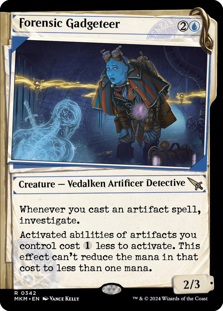 Forensic Gadgeteer (Showcase) card image