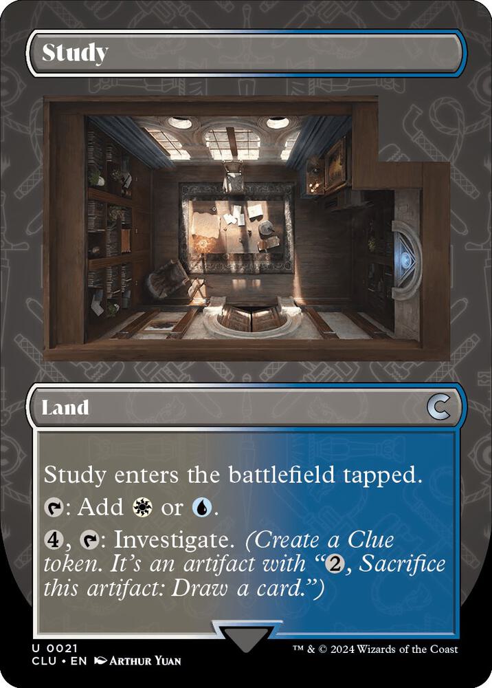 Study (Borderless) card image