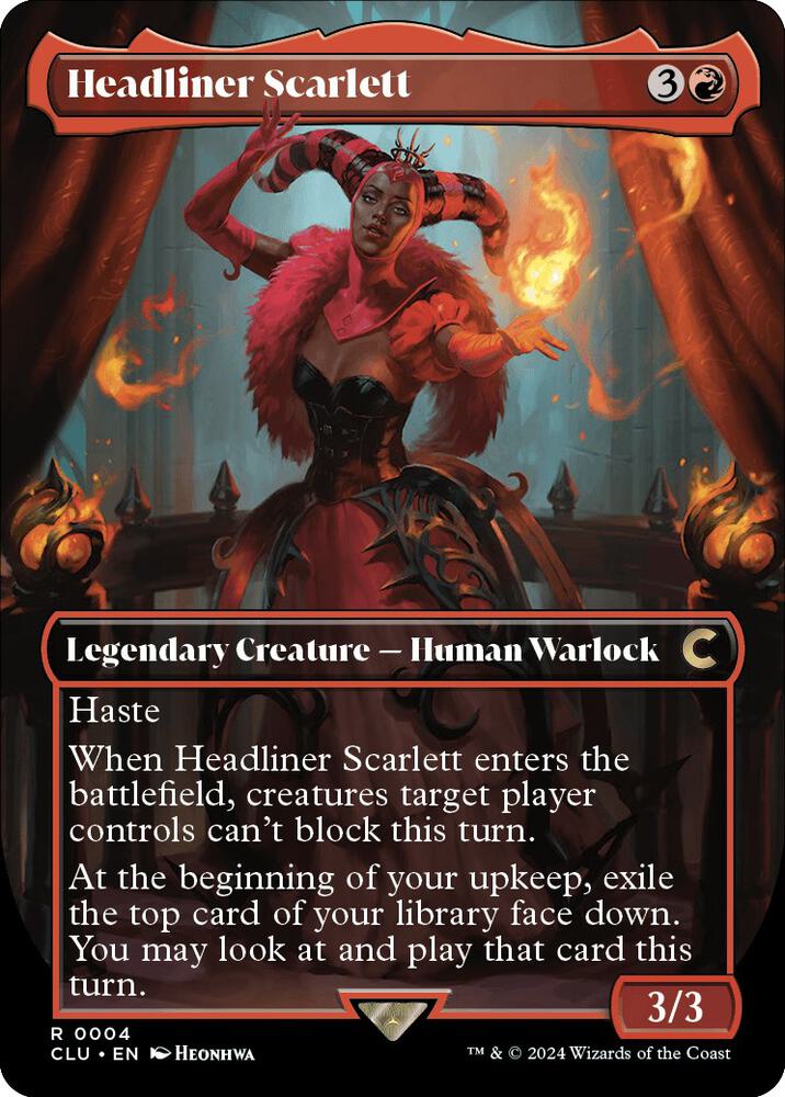 Headliner Scarlett (Borderless) card image
