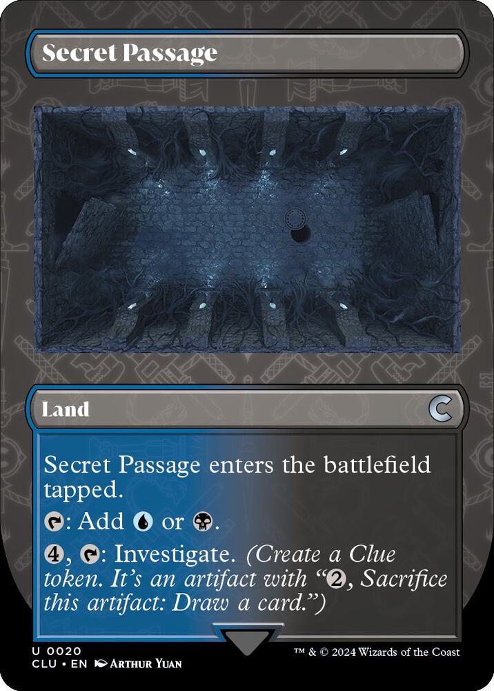 Secret Passage (Borderless) card image