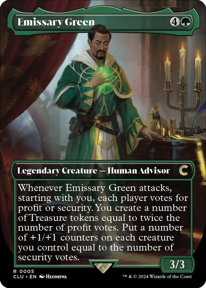 Emissary Green (Borderless) card image