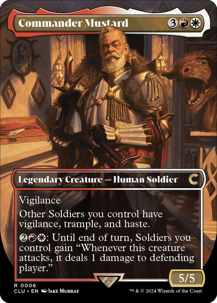 Commander Mustard (Borderless) card image