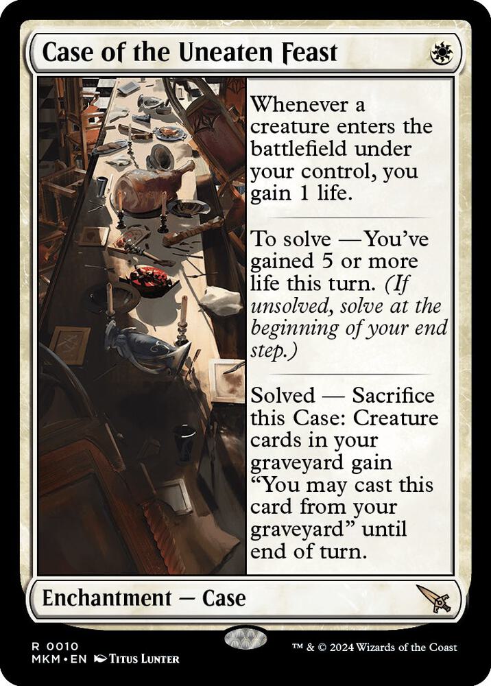 Case of the Uneaten Feast card image