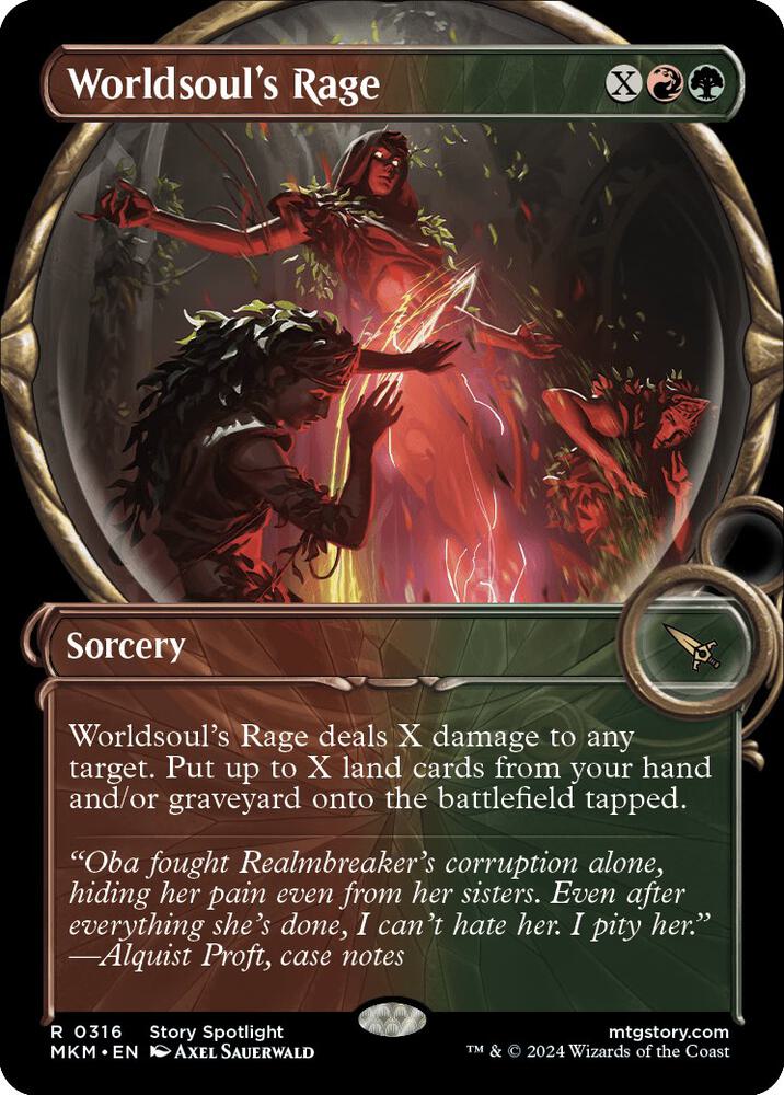 Worldsoul's Rage (Showcase) card image