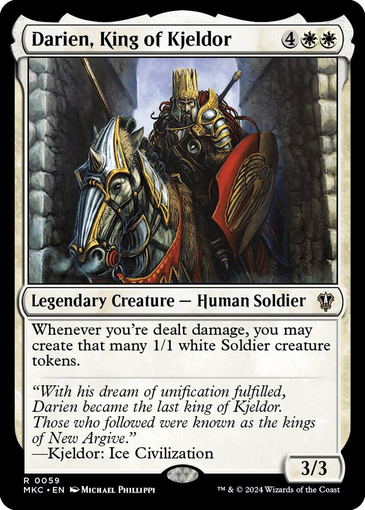 Darien, King of Kjeldor card image