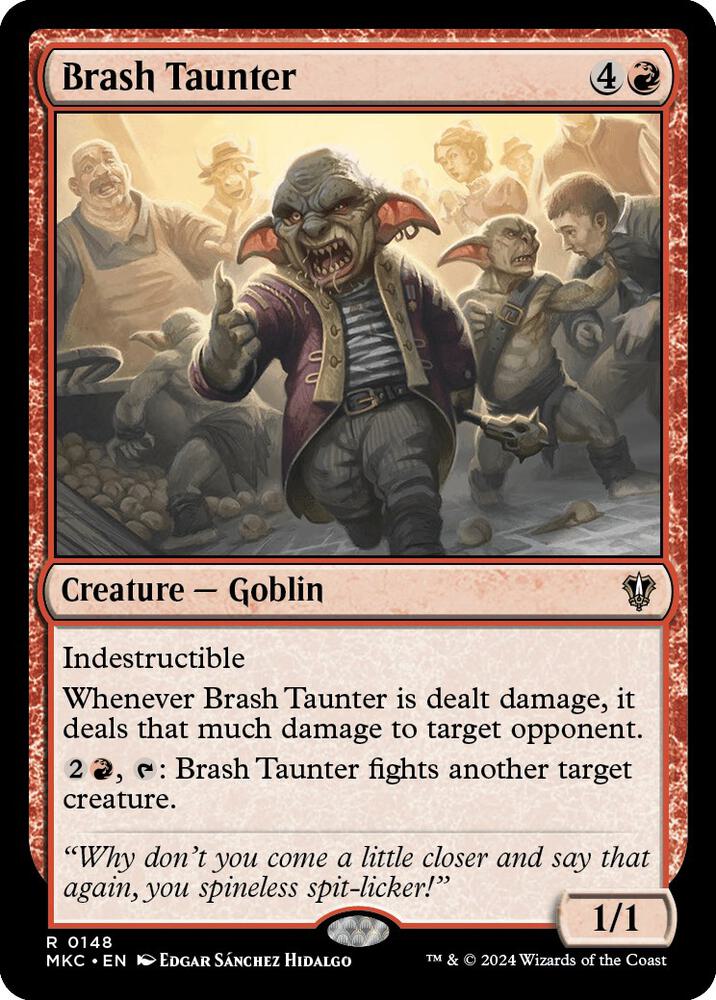 Brash Taunter card image