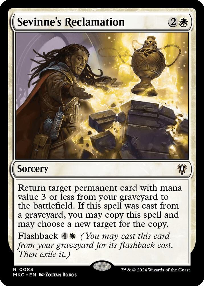 Sevinne's Reclamation card image