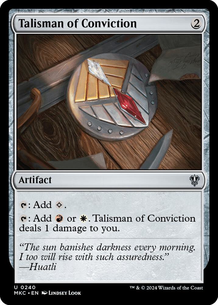 Talisman of Conviction card image
