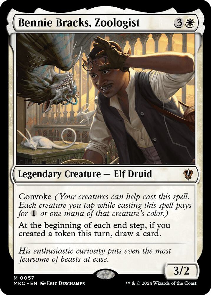 Bennie Bracks, Zoologist card image