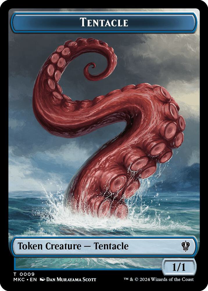 Tentacle // Koma's Coil Double-Sided Token card image