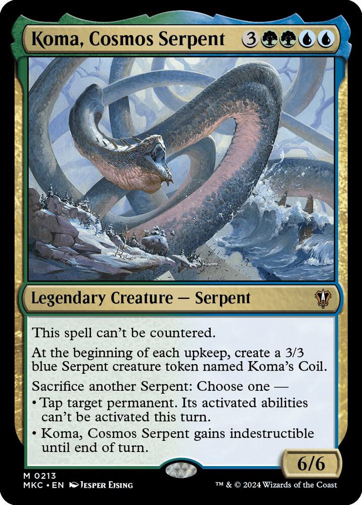 Koma, Cosmos Serpent card image
