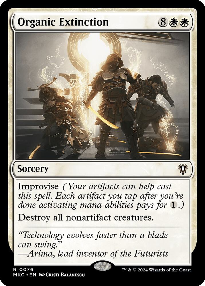 Organic Extinction card image