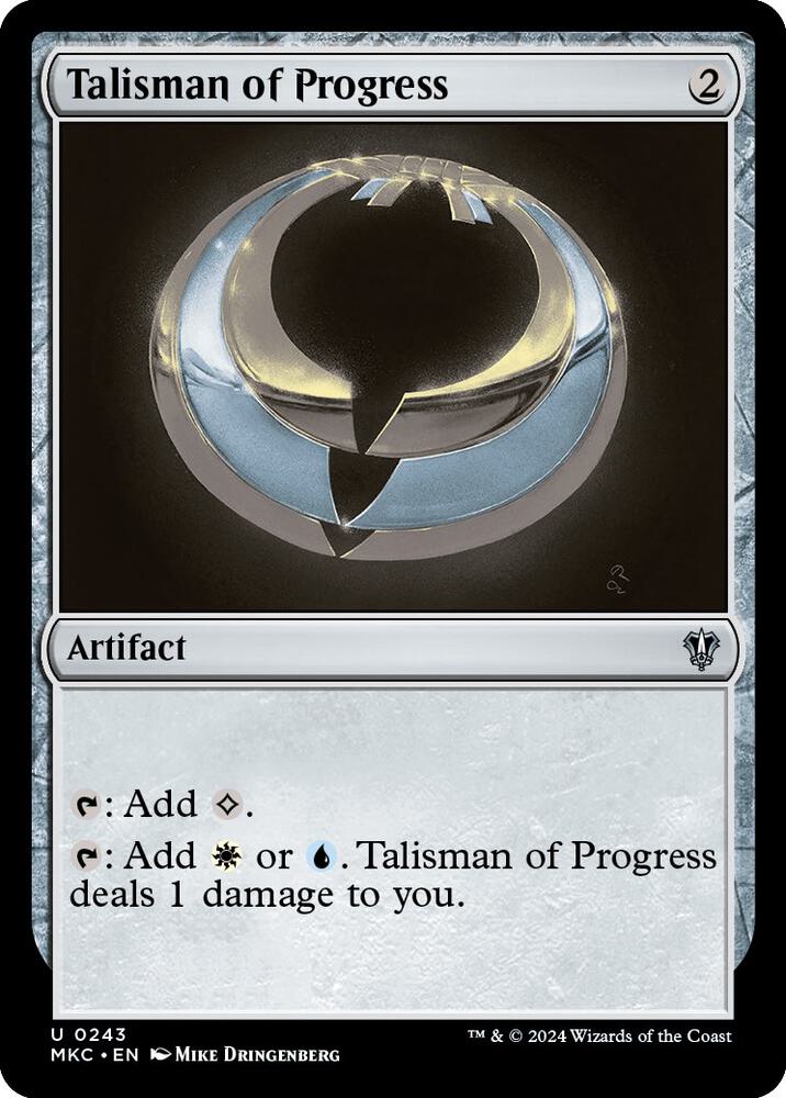 Talisman of Progress card image