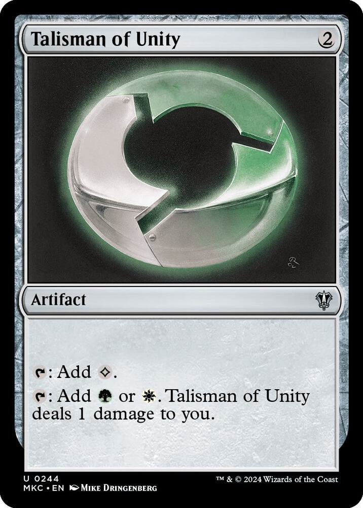Talisman of Unity card image