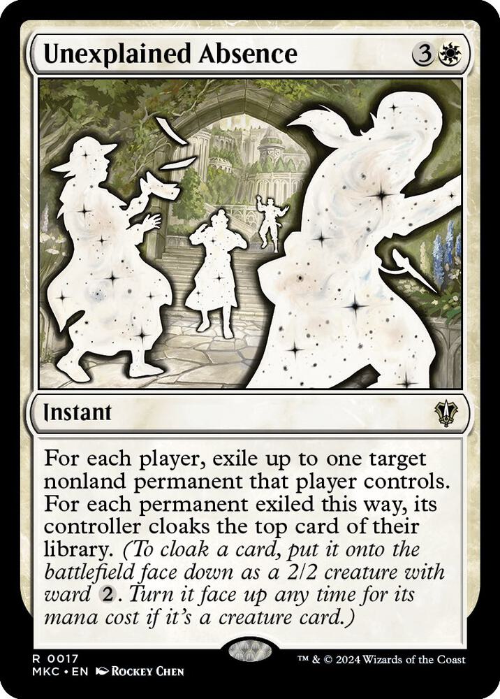 Unexplained Absence card image