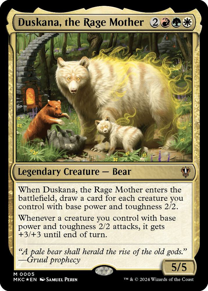 Duskana, the Rage Mother card image
