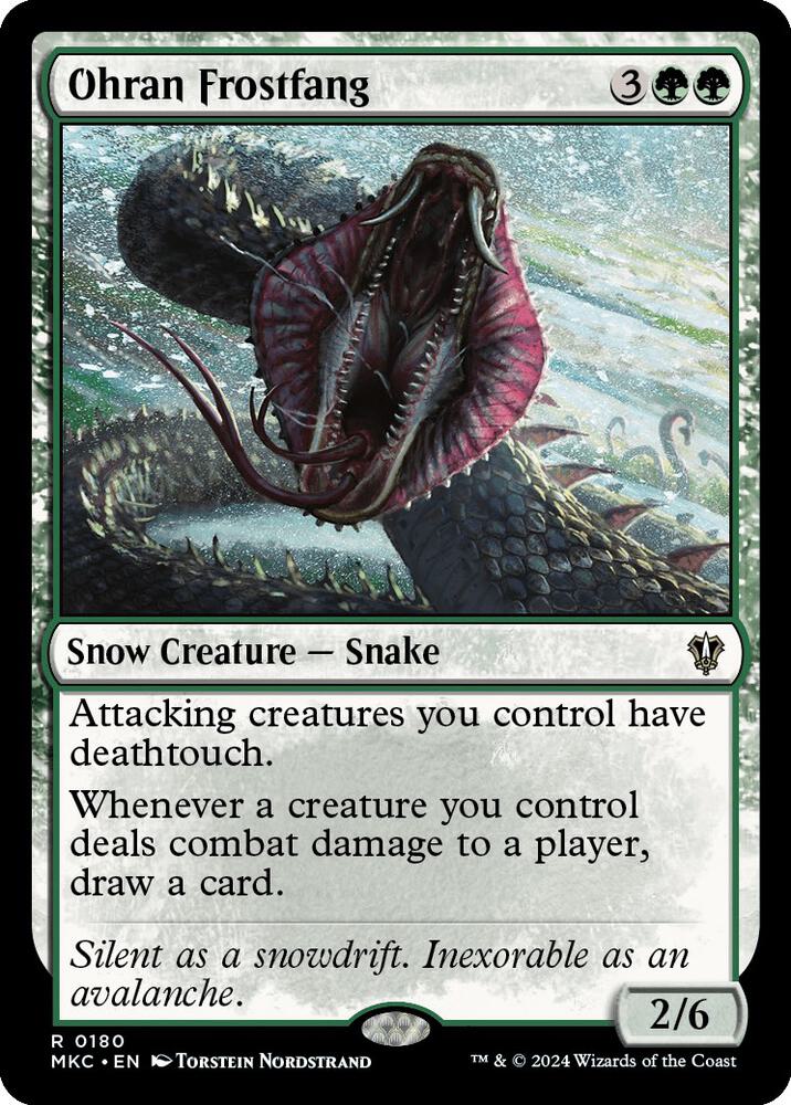Ohran Frostfang card image