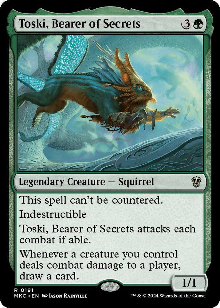 Toski, Bearer of Secrets card image