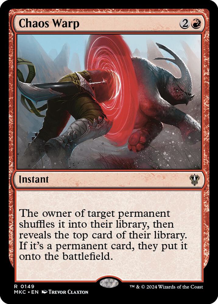 Chaos Warp card image