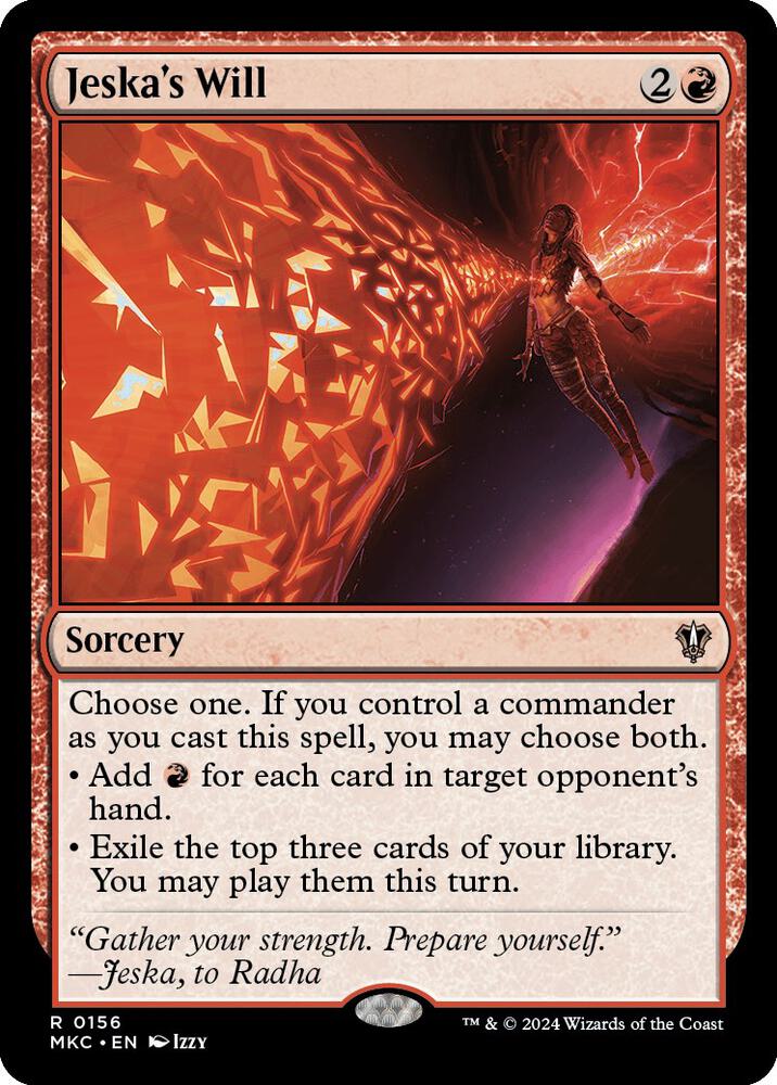 Jeska's Will card image