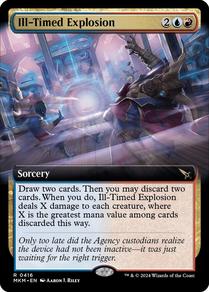 Ill-Timed Explosion (Extended Art) card image