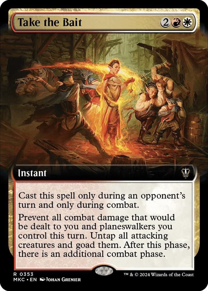 Take the Bait (Extended Art) card image