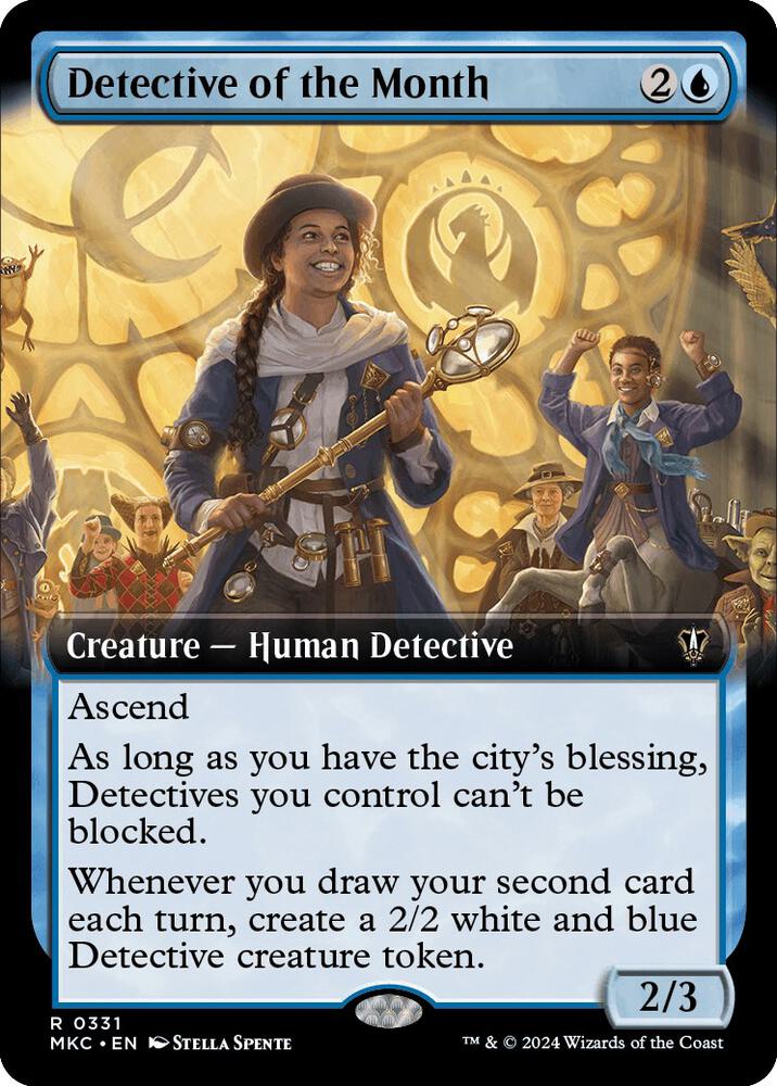 Detective of the Month (Extended Art) card image