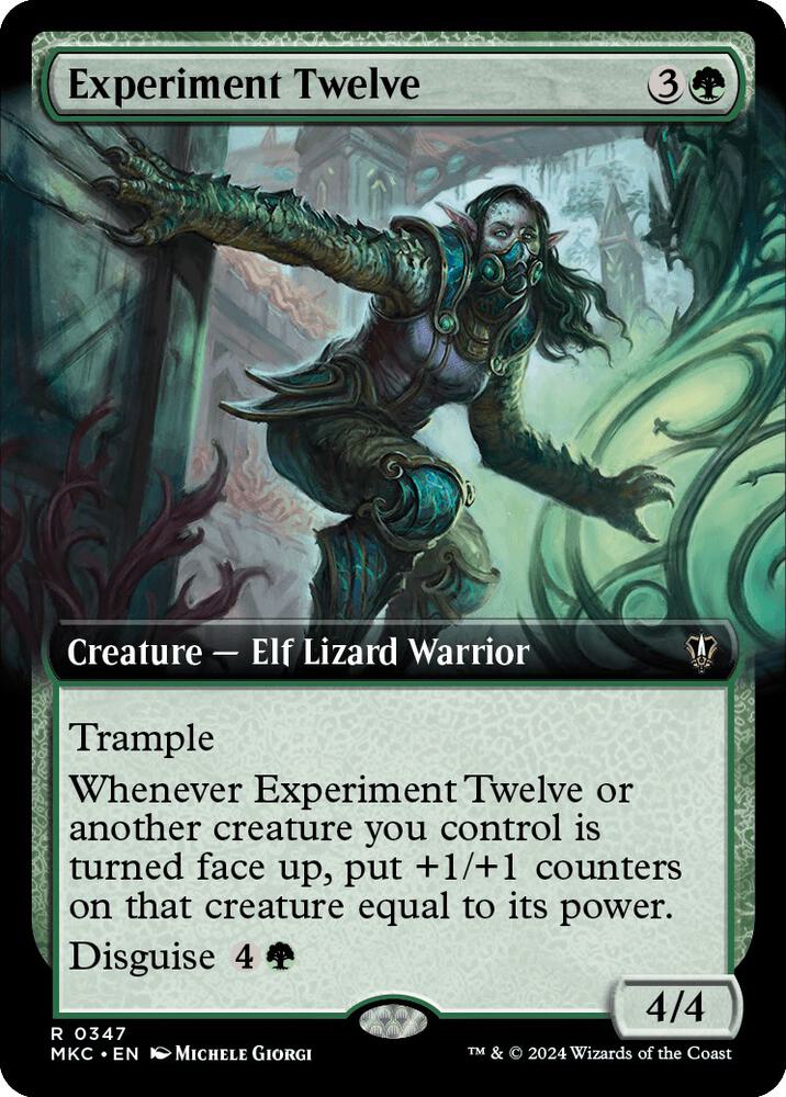 Experiment Twelve (Extended Art) card image