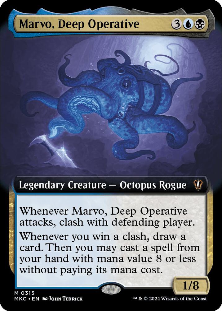 Marvo, Deep Operative (Extended Art) card image