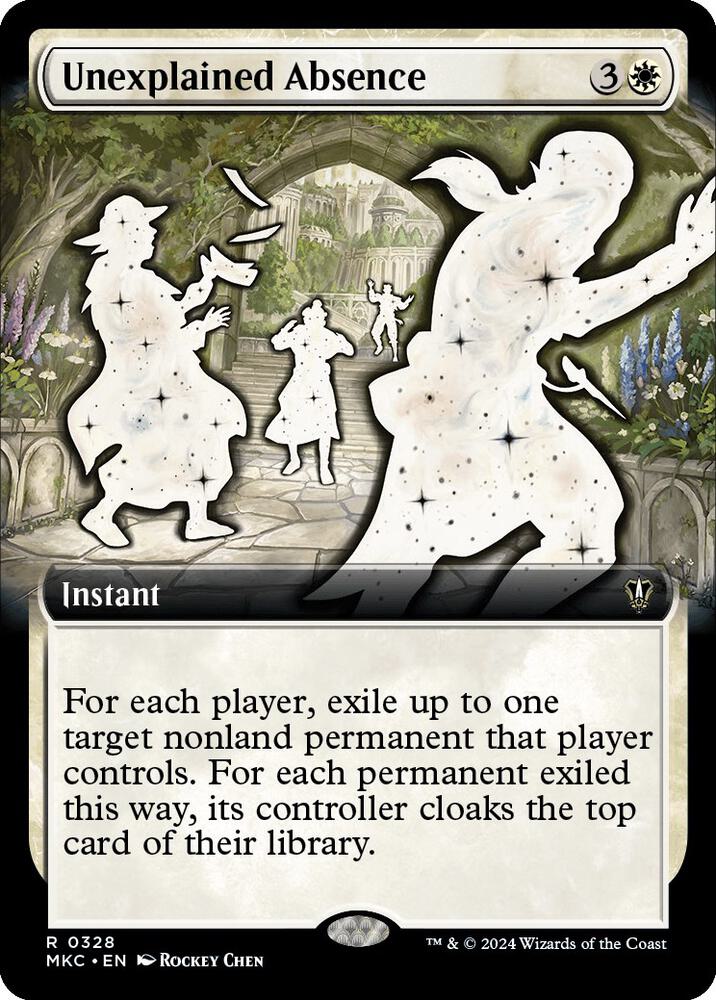 Unexplained Absence (Extended Art) card image