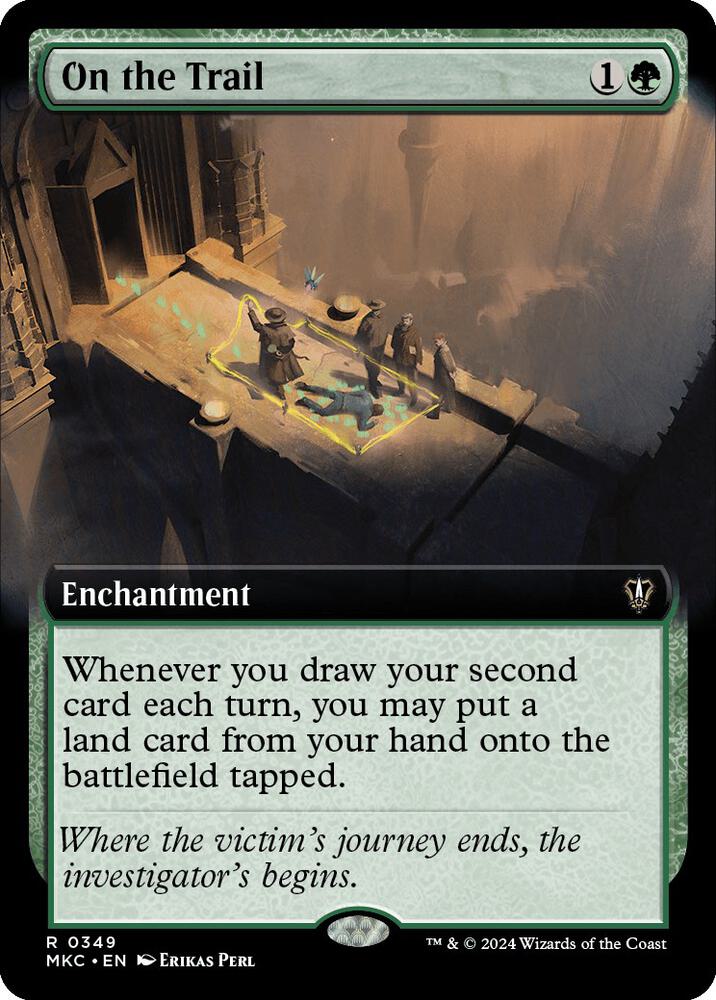 On the Trail (Extended Art) card image