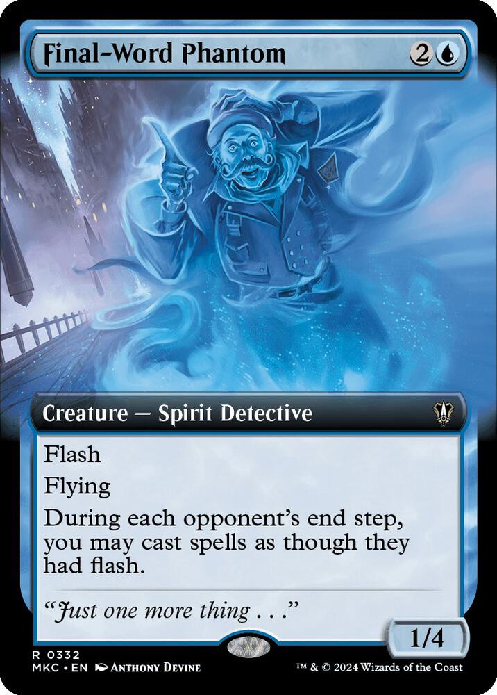 Final-Word Phantom (Extended Art) card image