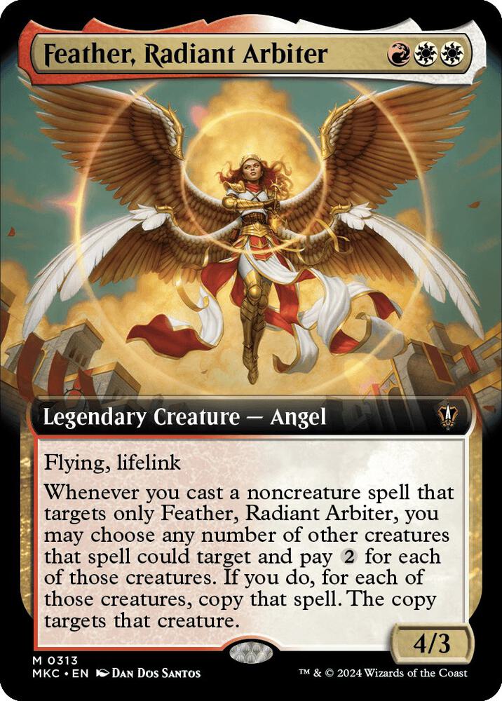 Feather, Radiant Arbiter (Extended Art) card image