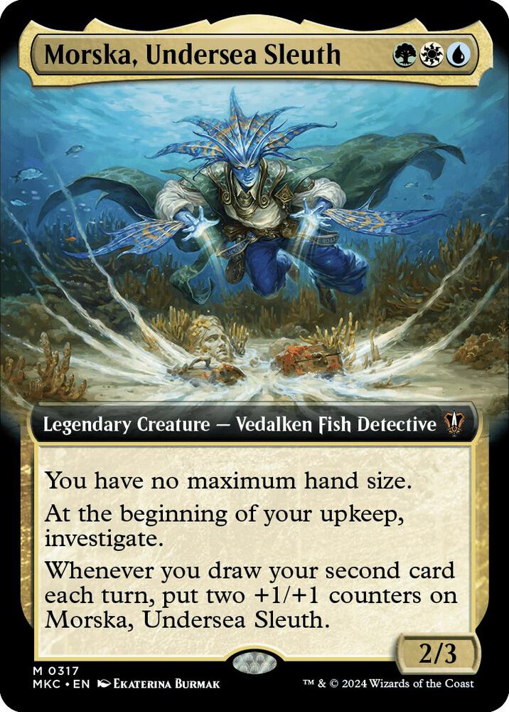 Morska, Undersea Sleuth (Extended Art) card image
