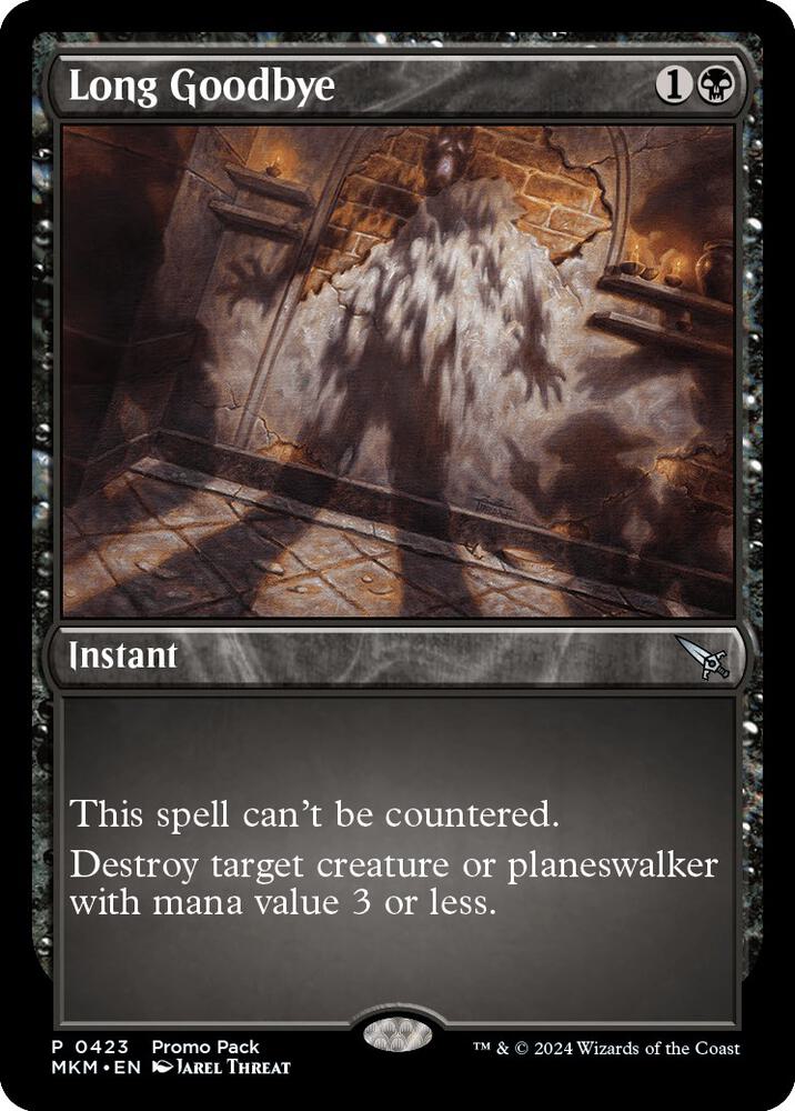Long Goodbye card image