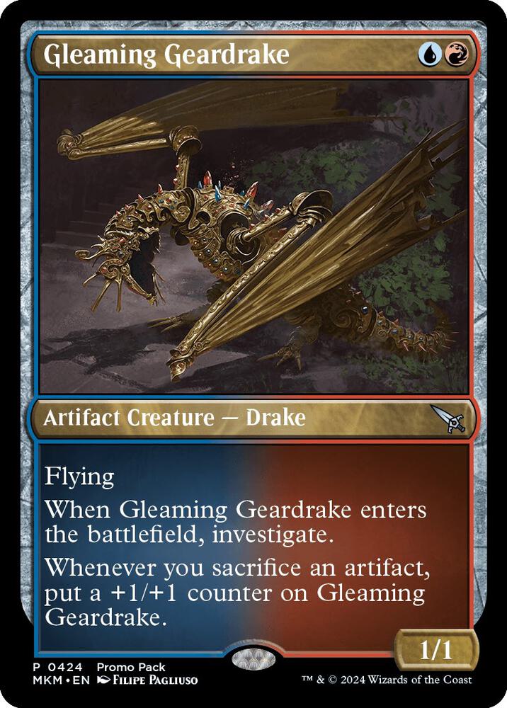 Gleaming Geardrake card image