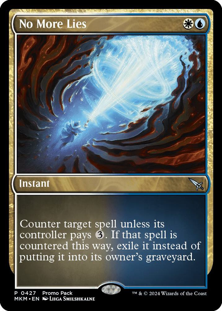 No More Lies card image