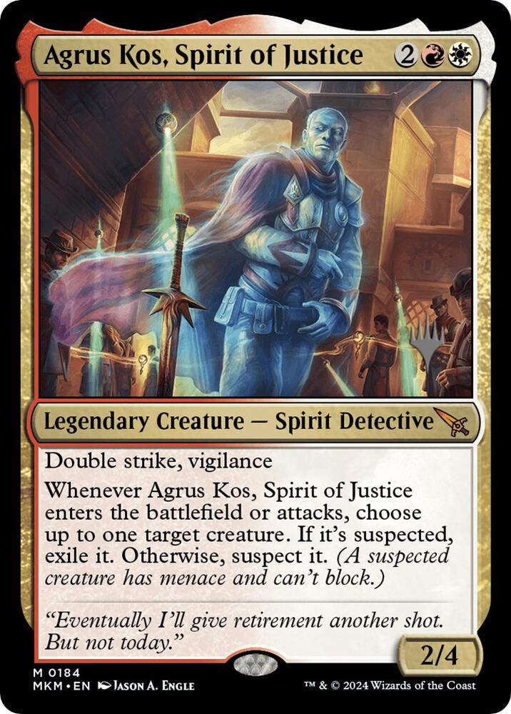 Agrus Kos, Spirit of Justice card image