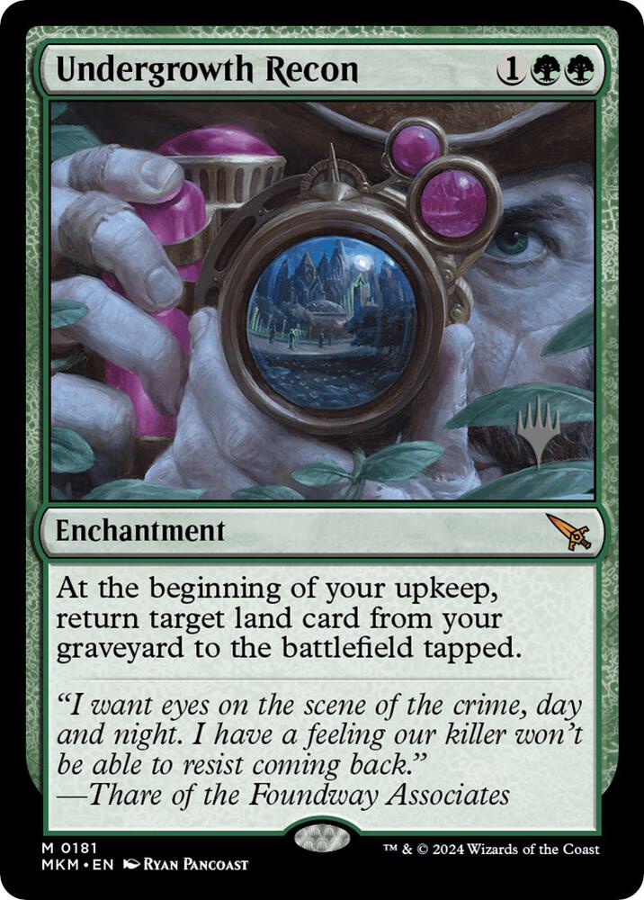 Undergrowth Recon card image