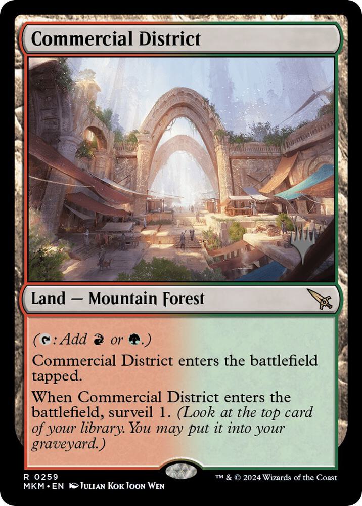 Commercial District card image