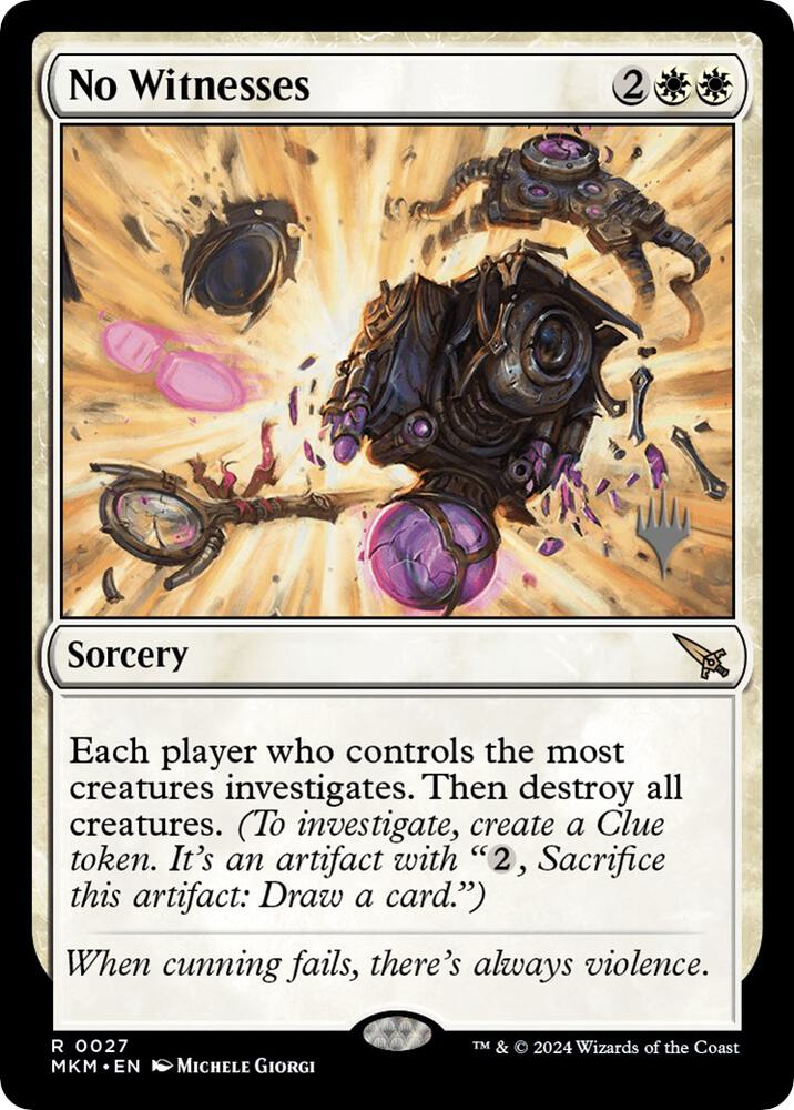 No Witnesses card image