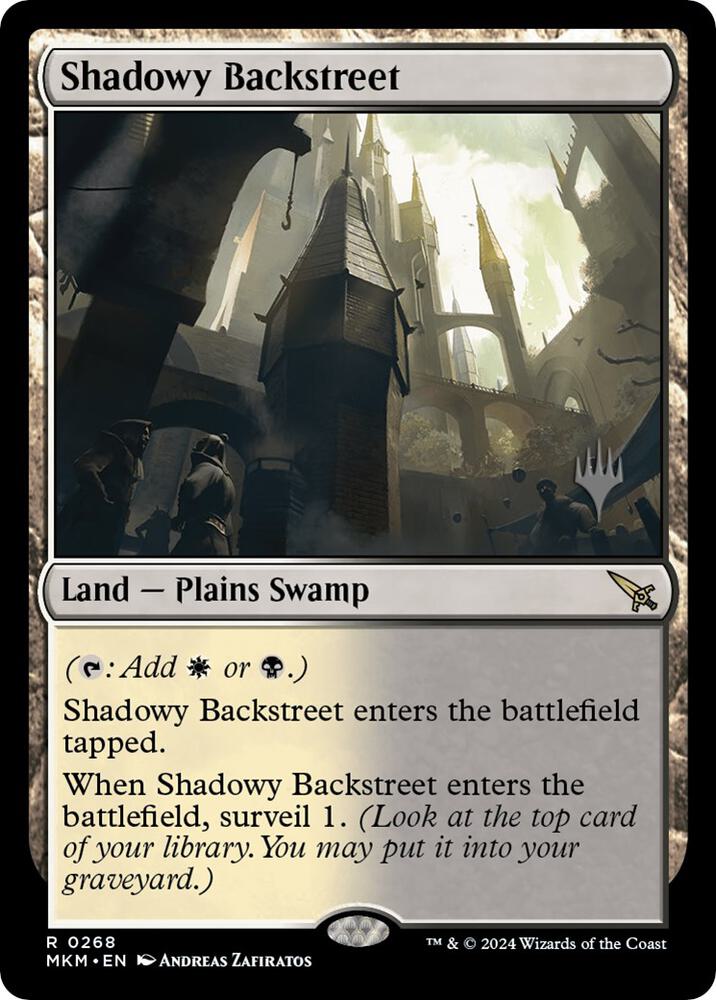 Shadowy Backstreet card image