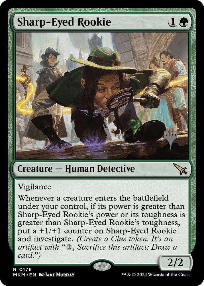 Sharp-Eyed Rookie card image