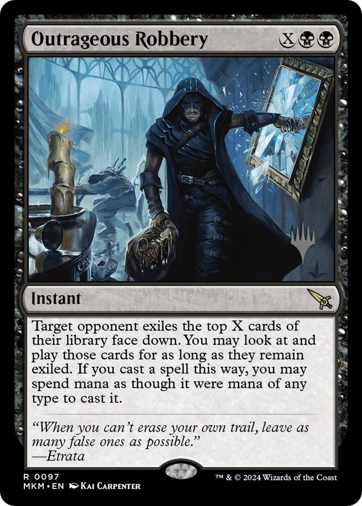 Outrageous Robbery card image