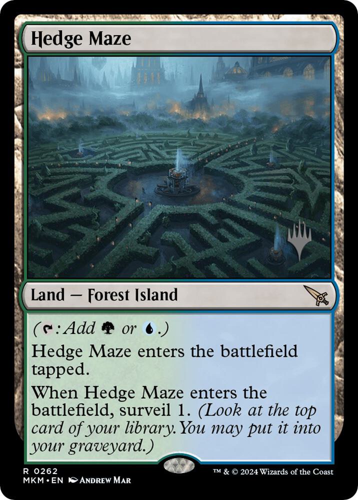 Hedge Maze card image