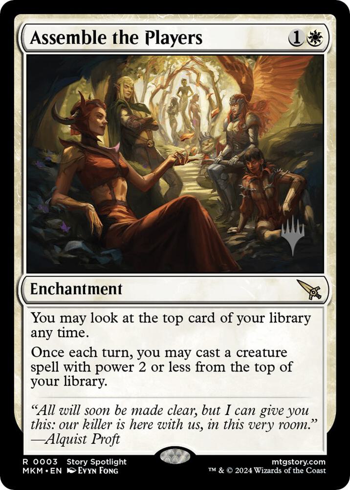 Assemble the Players card image