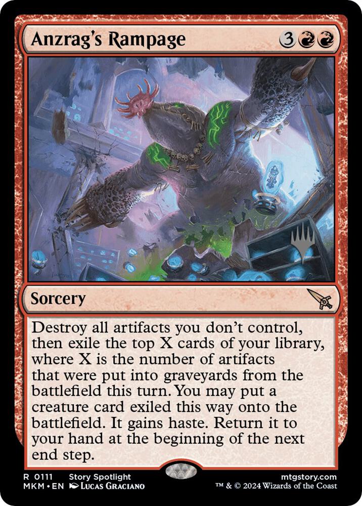 Anzrag's Rampage card image