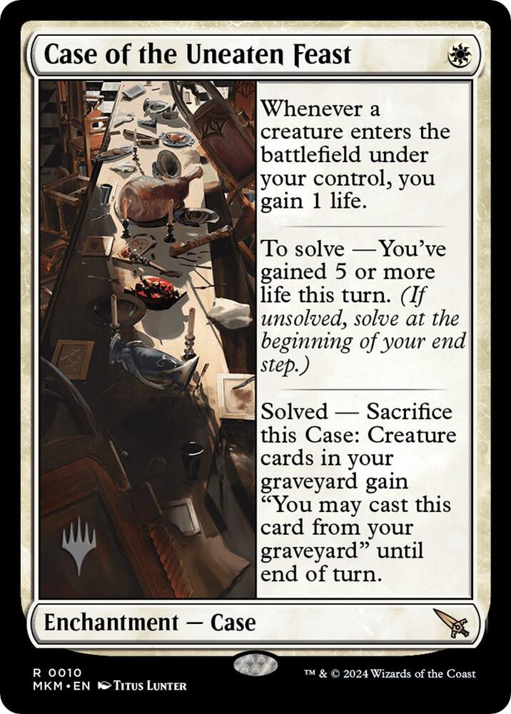 Case of the Uneaten Feast card image
