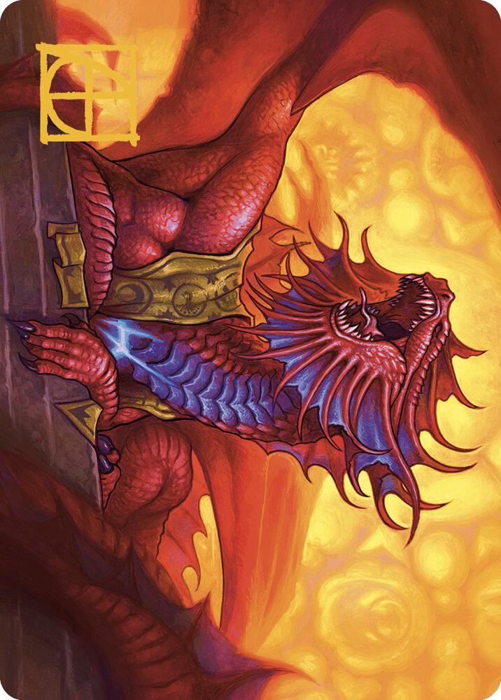 Niv-Mizzet, Guildpact Art Card (44/49) (Gold-Stamped Signature) card image